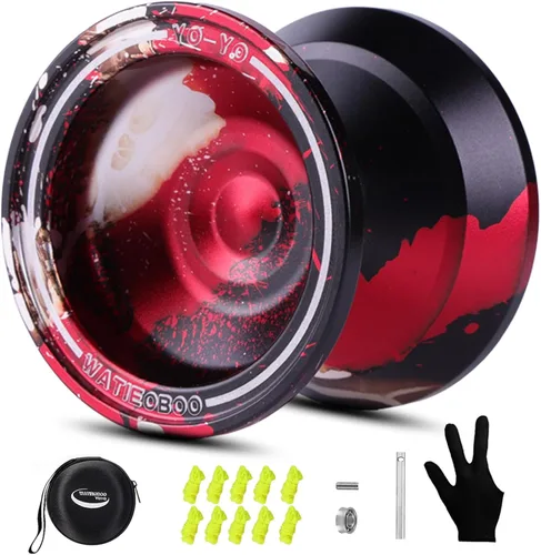 Miniatura 9 de Yoyo de metal W07 de doble modo: yoyo sensible y no sensible, una opción para niños y adultos, adecuado para principiantes y jugadores avanzados