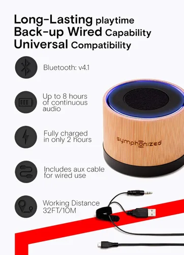 Miniatura 7 de Symphonized Ahorra hasta un 13% en auriculares MFI para iPhone + juego de altavoces Bluetooth NXT Premium