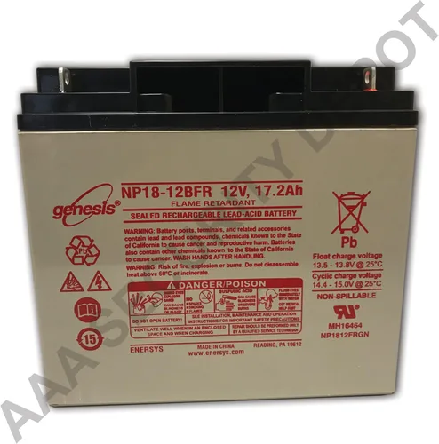 Miniatura 7 de ENERSYS Batería de plomo ácido NP18-12BFR, 12V, 17.2AH
