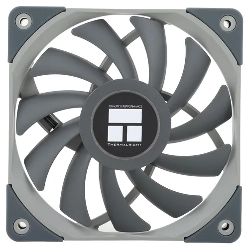 Miniatura 7 de Thermalright TL-C12015W-S Ventilador de enfriamiento de CPU de 120 mm, silencioso PWM ARGB para computadora, enfriador delgado de 15 mm (ARGB blanco)