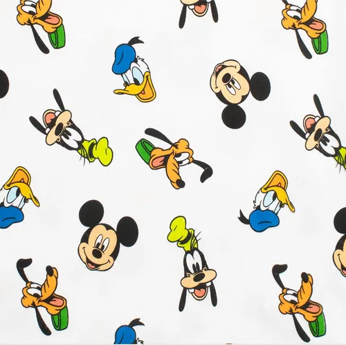 Miniatura 5 de Disney Camiseta de Mickey Mouse para niños, paquete de 2, azul, blanco