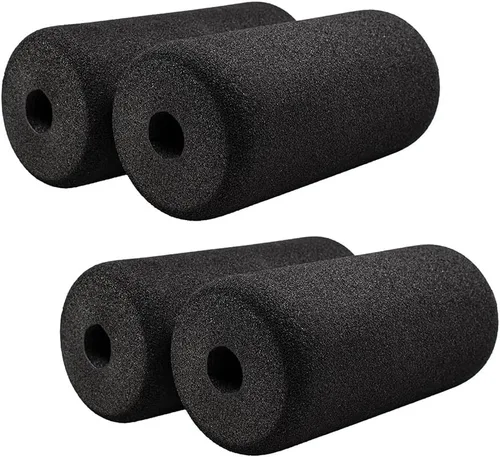 Rodillos de espuma para pies (7.87 x 3.14 x 3.14 pulgadas) para máquina de ejercicios, mesa de inversión, banco de entrenamiento, piezas de repuesto