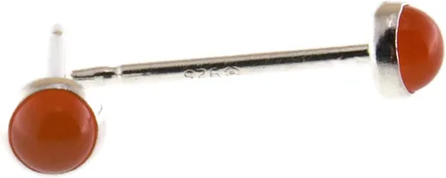 Miniatura 64 de Aretes pequeños de plata de ley para cartílago, tragus, hélix, múltiples piercings hipoalergénicos, piedra natal para mujer, juego de bisel
