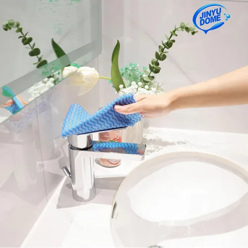Miniatura 9 de Handi Wipes - Paños reutilizables, rollo de toalla de limpieza de cocina desechable azul, paño en J resistente, 100 unidades azul 100