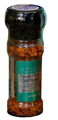 Miniatura 15 de Salty Wahine Gourmet Hawaiian Sea Salts Condimento para aves de corral de piña, 3 onzas