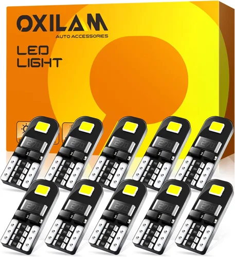 Miniatura 18 de OXILAM - Bombilla de luz LED para señal de giro BA15S 1156, CANBUS sin errores, 2200K, amarillo ámbar, 2800 LM, para 7506, 1156A, 1003, 1141, P21W