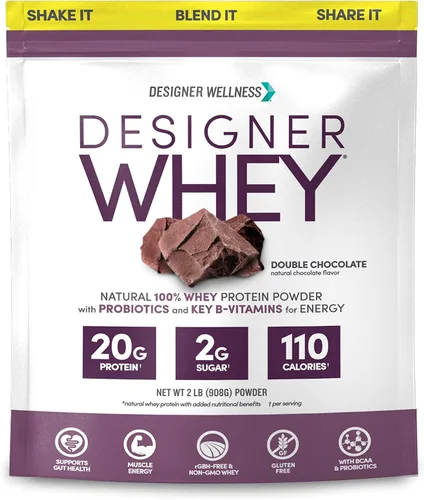 Miniatura 11 de Polvo de proteína de suero 100 % premium de Designer Protein, 1020W130, 1, 1