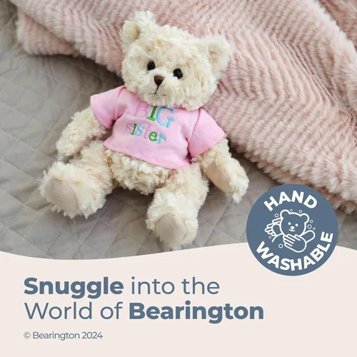 Miniatura 3 de Bearington Big Sister - Oso de peluche para hermana mayor de 12 pulgadas