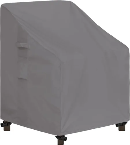 Miniatura 8 de Easy-Going Funda impermeable para silla de patio, resistente a los rayos UV, para exteriores, resistente a la intemperie, con costuras selladas