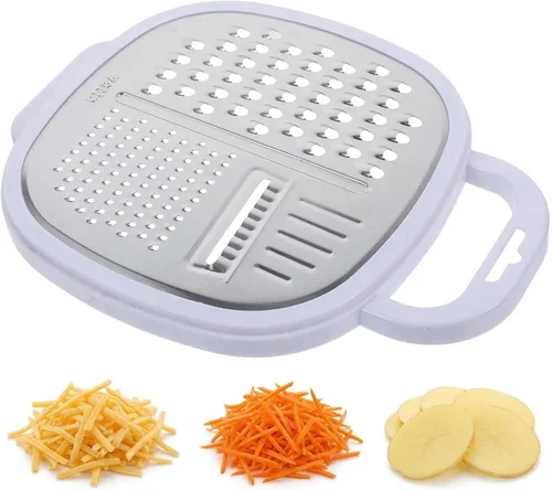 Miniatura 4 de Rallador de queso con recipiente, rallador de queso con mango para caja de cocina