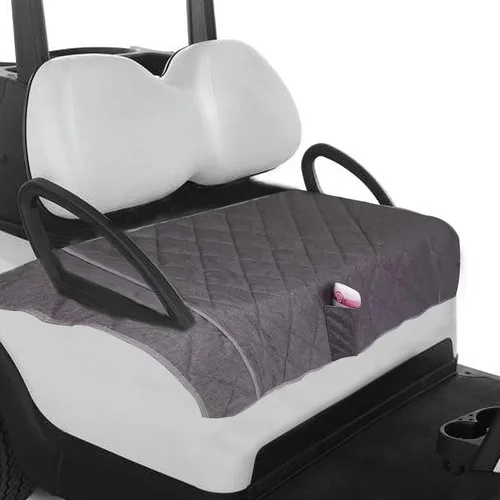 Miniatura 9 de Fundas de asiento para carrito de golf, funda de asiento EZGO, manta de asiento de carrito de golf resistente, fundas de cojín impermeables