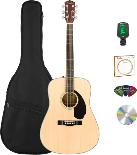 Miniatura 11 de Conjuntos de guitarras acústicas Fender CD-60.