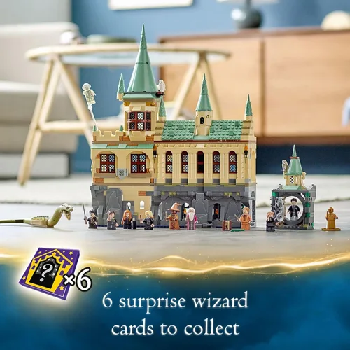 Miniatura 6 de LEGO Harry Potter Hogwarts Chamber of Secrets 76389 - Juguete de castillo con el gran salón, juego de modelos de 20 aniversario con minifigura