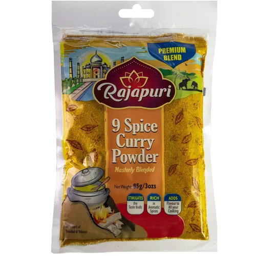 Miniatura 10 de Rajapuri Curry suave estilo caribeño, 3.00 oz / 3 onzas, perfecto para carnes, aves de corral y pescado. Apto para veganos
