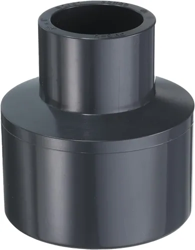 HARFINGTON Acoplamiento Reductor de PVC 2 x 1" Acoplamiento Aumentador/Reductor Adaptador de Accesorios de Tubería DWV Reductor de Conducto para