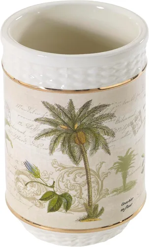 Miniatura 6 de Avanti Linens - Dispensador de jabón/bomba de loción, artículos esenciales para el baño de invitados, accesorios de baño inspirados en el tropical
