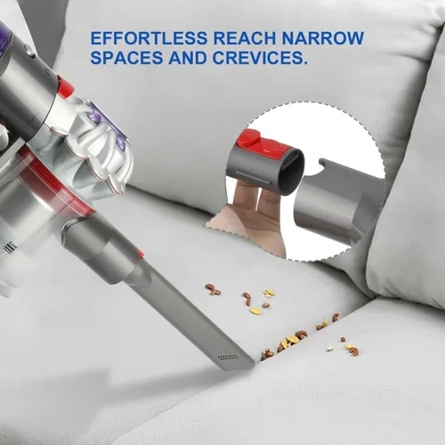 Miniatura 2 de LANMU Herramienta para hendiduras compatible con Dyson V15 V12 V11 V10 V9 V8 V7 Gen5 aspiradora de gran tamaño, piezas de repuesto para aspiradora