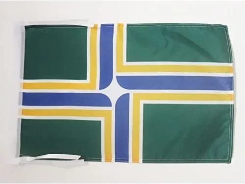 Miniatura 750 de Bandera de México AZ FLAG, 45.7 x 30.5 cm, con cordones - Pequeñas banderas mexicanas de 30 x 45 cm - Bandera de 45.7 x 30.5 cm