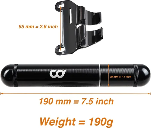 Miniatura 2 de CyclingDeal Kit de herramientas de reparación de bicicleta de trinquete 2 en 1, cápsula y soporte de almacenamiento de aleación CNC, llave