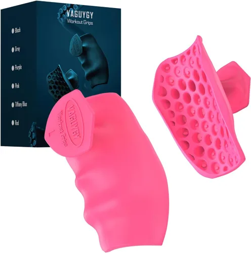 Miniatura 10 de Guantes de Entrenamiento, Guantes de Gimnasio de Látex Sin Dedos, Agarres de Dominada para Hombres y Mujeres, Agarres de Palma para Entrenamiento