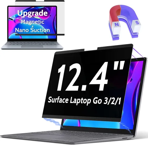 Miniatura 13 de Peslv Protector de pantalla magnético de privacidad para iPad de 9ª, 8ª, 7ª generación de 10.2 pulgadas, iPad Air 3ª y iPad Pro de 10.5 pulgadas