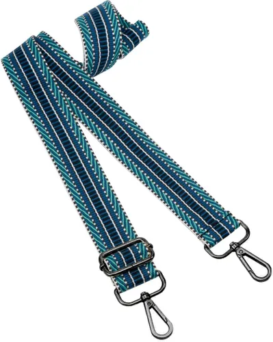 Miniatura 178 de ZOOEASS Hebillas de níquel Correa ancha para el hombro ajustable de repuesto para cinturón de pistola, hebilla de guitarra estilo bandolera