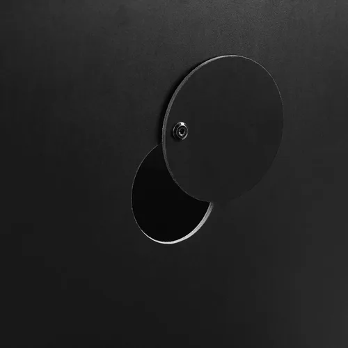 Miniatura 12 de Crosley Furniture Carlo - Consola de almacenamiento de discos rodantes, soporte móvil para tocadiscos, soporte para discos de vinilo, color negro