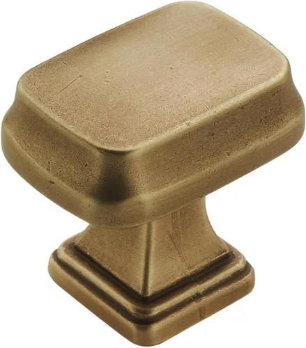 Miniatura 9 de Amerock Pomo para gabinete Bronce champán Diámetro de 1-1/4 pulgadas (1.260 in) Revitalize Paquete de 1 unidad Perilla de cajón