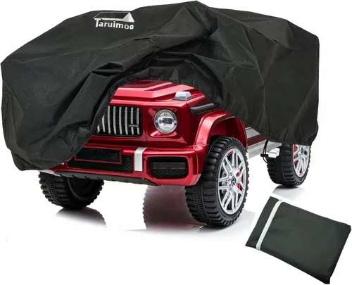 Funda para auto de juguete para niños, resistente al agua, para exteriores, para automóvil eléctrico con pilas, ajuste universal para (55 pulgadas