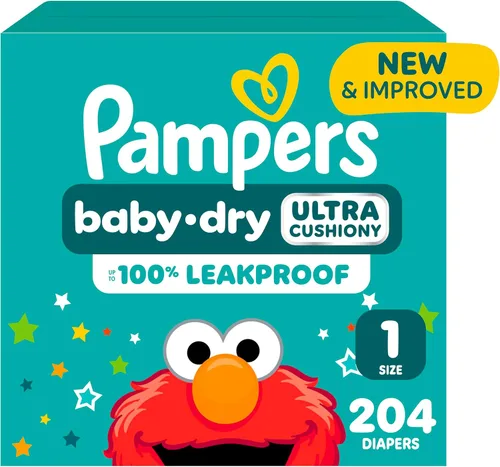 Miniatura 20 de Pampers Pañales - Baby Dry - Tamaño 6, 64 unidades, pañal desechable absorbente para bebés (el embalaje puede variar)