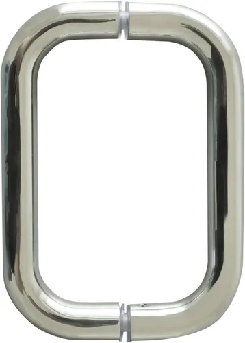 Miniatura 8 de CKB Manija de puerta de ducha de 8", tirador de puerta de vidrio de ducha espalda con espalda compatible con vidrio de 1/4" a 1/2" de grosor