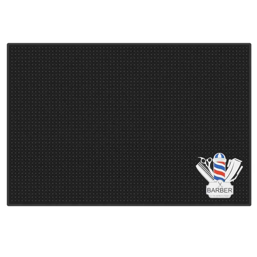 Miniatura 9 de Segbeauty - Alfombrilla de peluquería para cortaútapas, 11.8 x 17.5 pulgadas, antideslizante, flexible, de goma para estaciones, tijeras