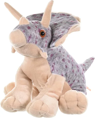 Miniatura 7 de Wild Republic CK-mini Triceratops Animal de peluche de 8 pulgadas , 12", Multicolor
