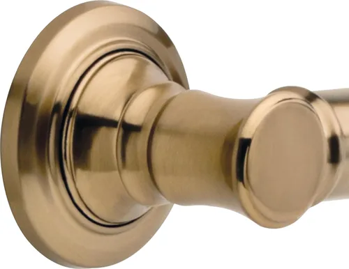Miniatura 4 de Delta Faucet - Barra de seguridad tradicional para baño, 18 pulgadas, acero inoxidable, modelo 41618-SS, 41636-CZ Bronce champán