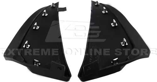 Miniatura 4 de Repuesto para los modelos Chevrolet Corvette C8 Stingray y Z51 2020 actuales GM Factory XL - Par de protectores de salpicaduras laterales Plástico