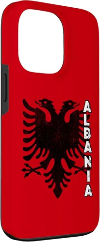 Miniatura 3 de Funda para iPhone 13 Pro Albania Bandera de Albania Double Eagle Flamuri Shqiperia