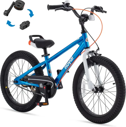Miniatura 26 de RoyalBaby EZ Kids Bike 12 14 16 18 20 Inch Balance Pedal 2-in-1 Training Bicycle Boys Girls Ages 3 to 12 Years Easy Learn for Beginners