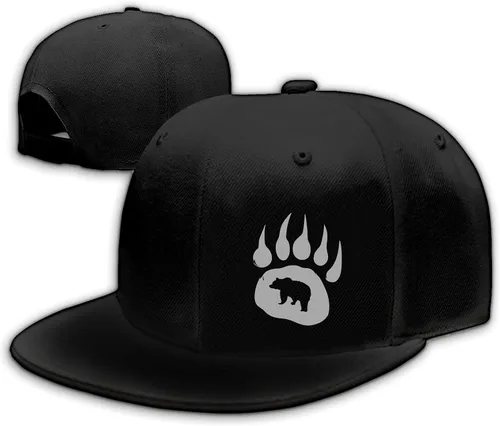 Sombreros Snapback para hombre, sombrero de calavera plana para niño, mochila a presión, gorra de béisbol, esqueleto de mano, color negro