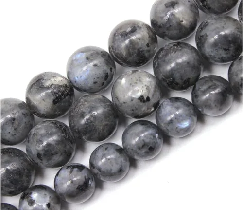 Miniatura 24 de Adabele - 35 piezas de piedras preciosas curativas de cristal de sugilita púrpura natural de 10mm (0.39 pulgadas), cuentas redondas sueltas