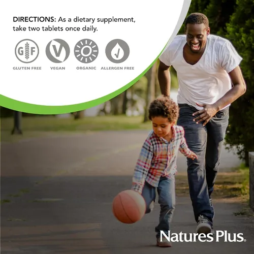 Miniatura 5 de NaturesPlus Ultra Juice Green - 90 tabletas de dos capas, paquete de 2 - Apoya la salud inmunológica, la digestión y la producción de energía