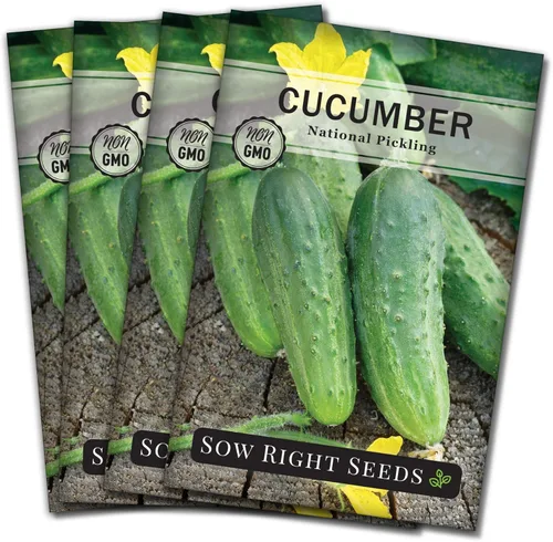 Miniatura 7 de Sow Right Seeds - Semillas de pepino de encurtido nacionales para plantar - Paquete de reliquia sin OMG con instrucciones para plantar y cultivar un