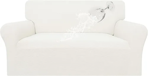 Miniatura 41 de Easy-Going - Funda para sofá 100% impermeable de ambos lados, funda de jacquard elástica, protector de muebles a prueba de derrames, para niños