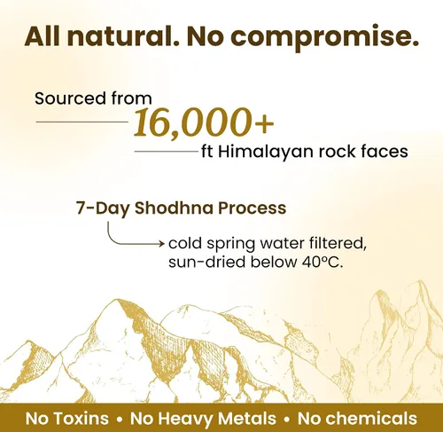 Miniatura 7 de Better Alt Paquete de 1 resina Shilajit pura del Himalaya, 75 porciones de grado dorado de alta potencia para impulso de energía y apoyo