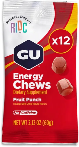 Miniatura 10 de GU Energy Masticables, granada de arándanos, gomitas de electrolitos, 12 bolsas (24 porciones en total)
