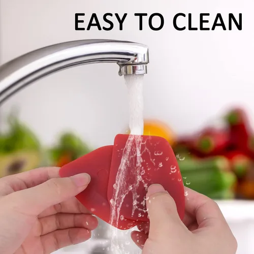 Miniatura 5 de Azureblue Raspador de sartenes Raspador de platos Raspador de alimentos Herramienta de raspado de plástico Raspador de ollas Raspador de cocina