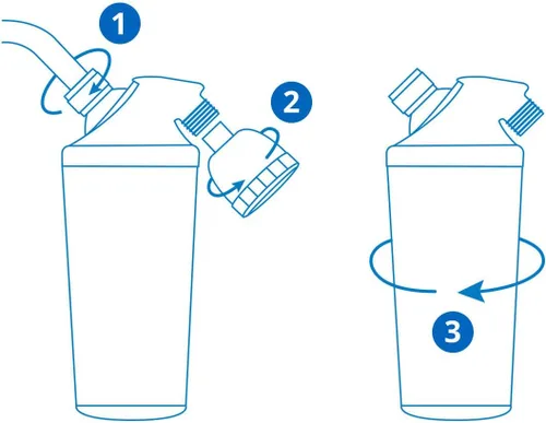 Miniatura 5 de Cartucho de reemplazo para sistema de filtro de agua para regadera Aquasana - Filtra más del 90% del cloro - Medios de filtración de carbón y KDF