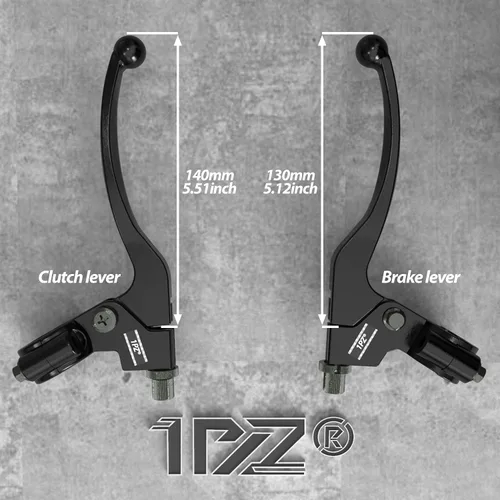 Miniatura 2 de 1PZ BL1-M78 Palancas de Freno de Embrague Izquierda Derecha 7/8" 22mm Perch para Honda CRF50 CRF70 CRF80 CRF100 CRF150 XR50 XR80 XR100 ATC 200m Pit