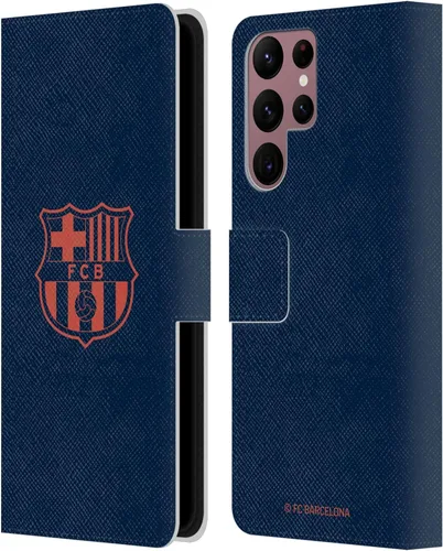 Miniatura 181 de Head Case Designs Funda de piel con licencia oficial del FC Barcelona Barca Crest Graphics para Samsung Galaxy A06 4G