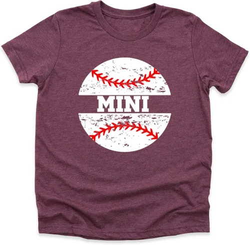 Miniatura 5 de Camisetas de béisbol familiares a juego, camisa para mamá, camisa de papá, mini camiseta, camiseta de regalo de béisbol personalizada, camisa