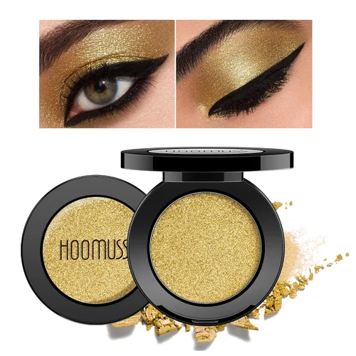 Miniatura 32 de Paleta de sombras de ojos ahumadas negras, 8 colores, gris oscuro, sombra de ojos ahumada para maquillaje gótico, negro, plateado, blanco, gris